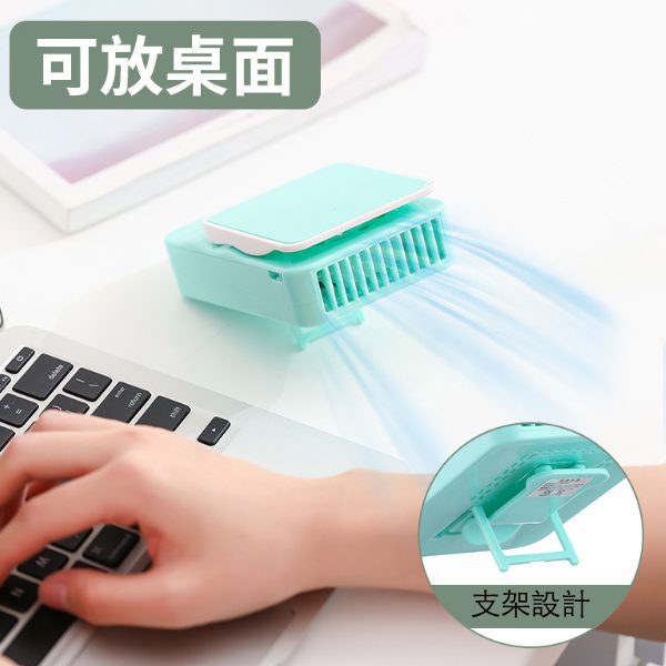 隨身掛腰風扇 - USB隨身碟客製 隨身掛腰風扇,三檔風力,隨意調節,USB充電,使用便捷,讓在每一個角落的您都可以感受清涼 可以局部印刷LOGO和標語 客製 - USB隨身碟客製 26067_fan_02