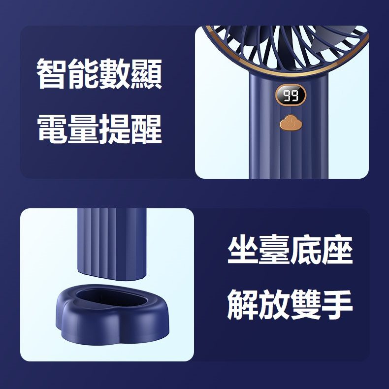 智能數顯便攜風扇 - USB隨身碟客製 智能數顯便攜風扇,數顯5檔雙倍長續航,可手持可坐臺解放雙手出行更自在。 過往舊款只有三檔風力,最新款五檔隨心換:一檔睡眠風,二檔自柔風,三檔清爽風,四檔勁爽風,五檔智能自然風。 學校,教育機構,辦公室,政府部門,贈品派送。 客製 - USB隨身碟客製 26576_fan_04